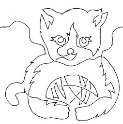 Kitten w/ Yarn